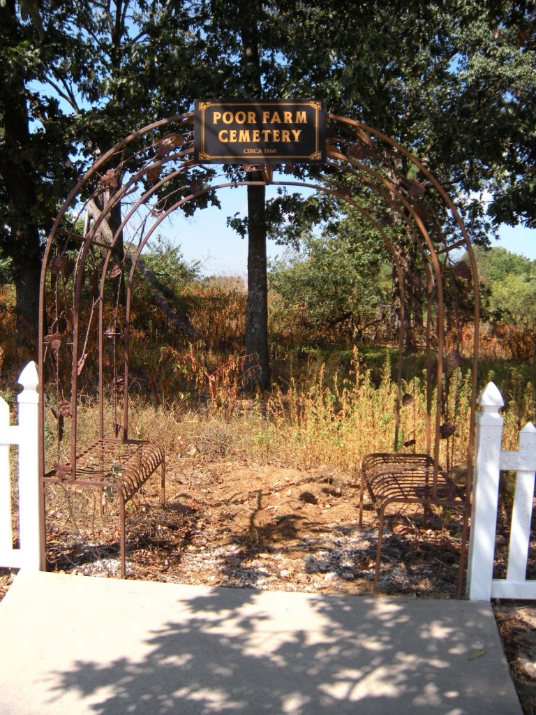 Poor Farm Cemetery Reminder of Ones by Lynn Yowell and Rachel